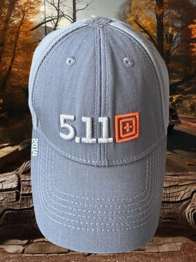 💟 5.11 Tactical Limited Edition 2014 Light Gray Logo Cap